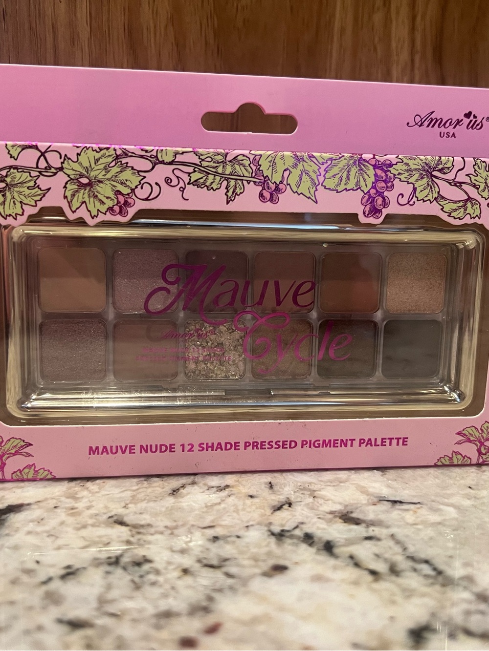 Mauve Nude 12-Shade Pressed Pigment Palette